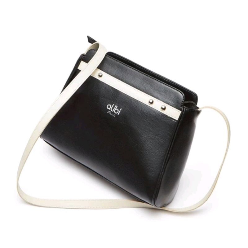 Alibi Paris Alizia Black Tas Selempang Wanita