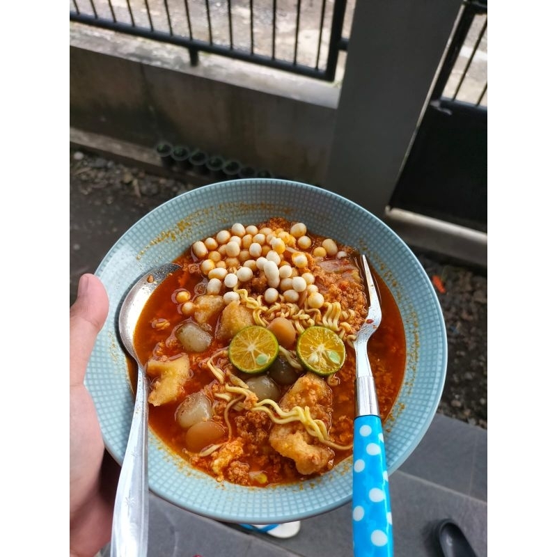 

bakso aci kuah seblak