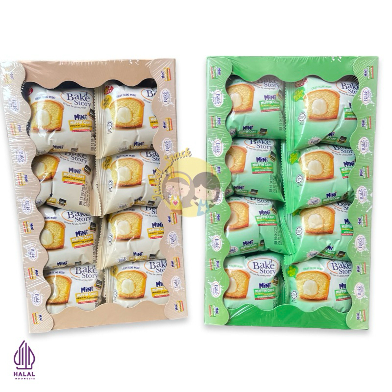 

Win Win Bake Cake 16 X 20 Gr Rasa Cream Original Pandan by Jadoel_Snack