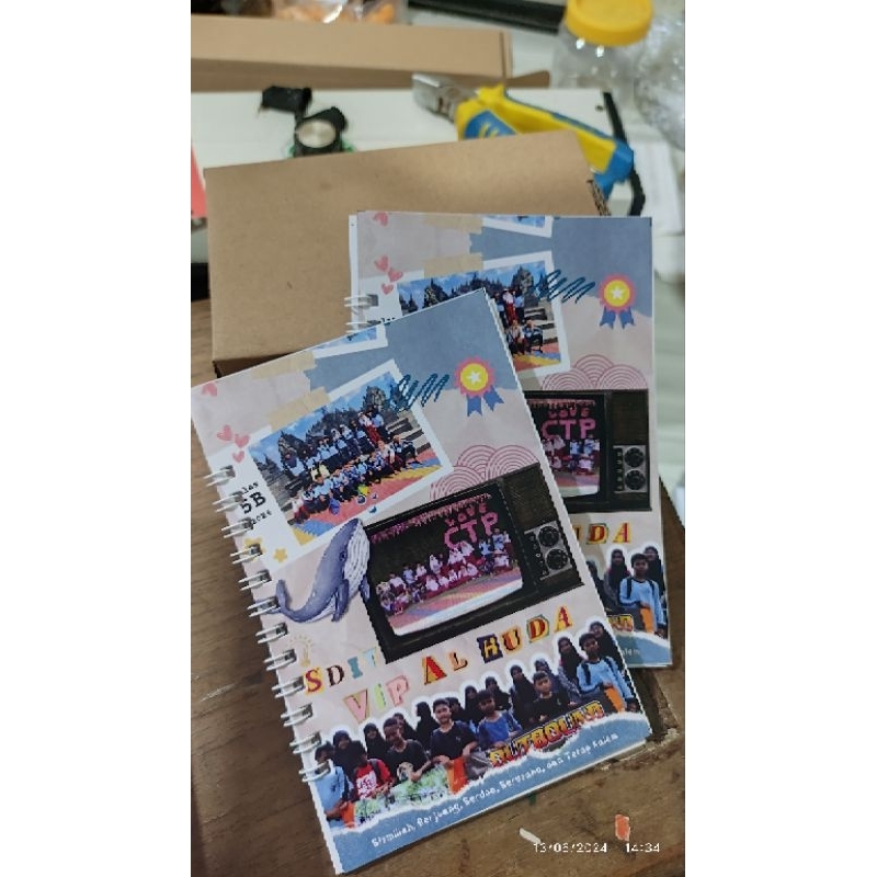 

Blocknote A6 isi 100 lembar