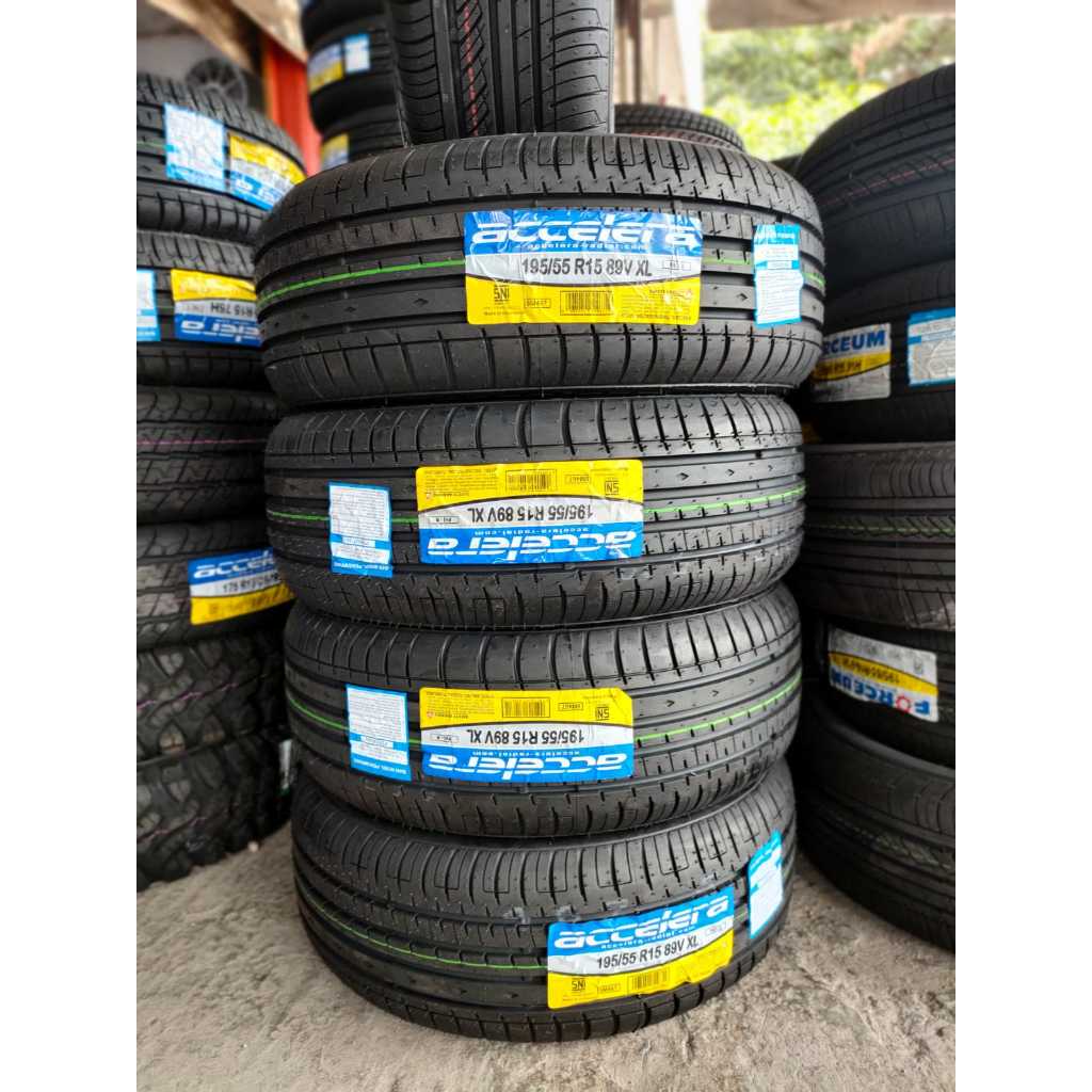 Ban Mobil Baleno Aerio Aveo Optra Murah 195/55 Ring 15 Accelera R15