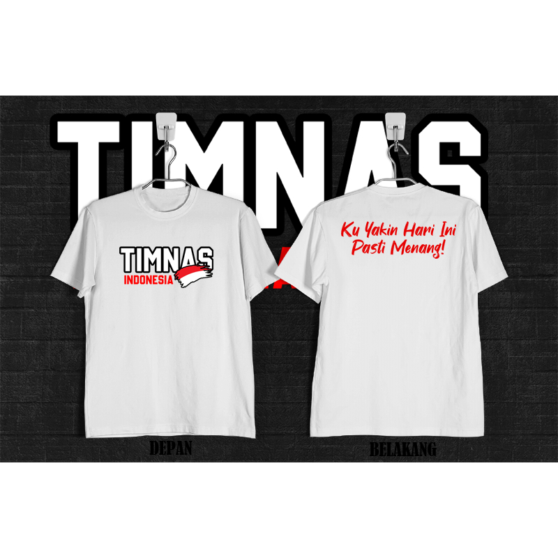 KAOS TIMNAS / KAOS TIMNAS INDONESIA / KAOS SUPORTER TIMNAS