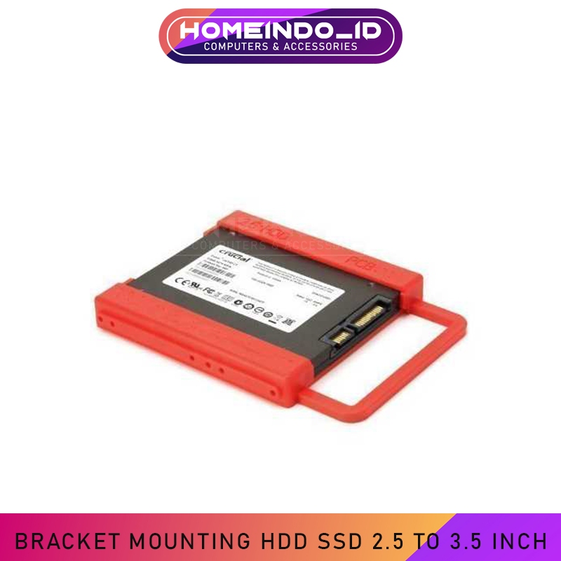 Bracket Mounting HDD SSD 2.5 Inch to 3.5 Inch