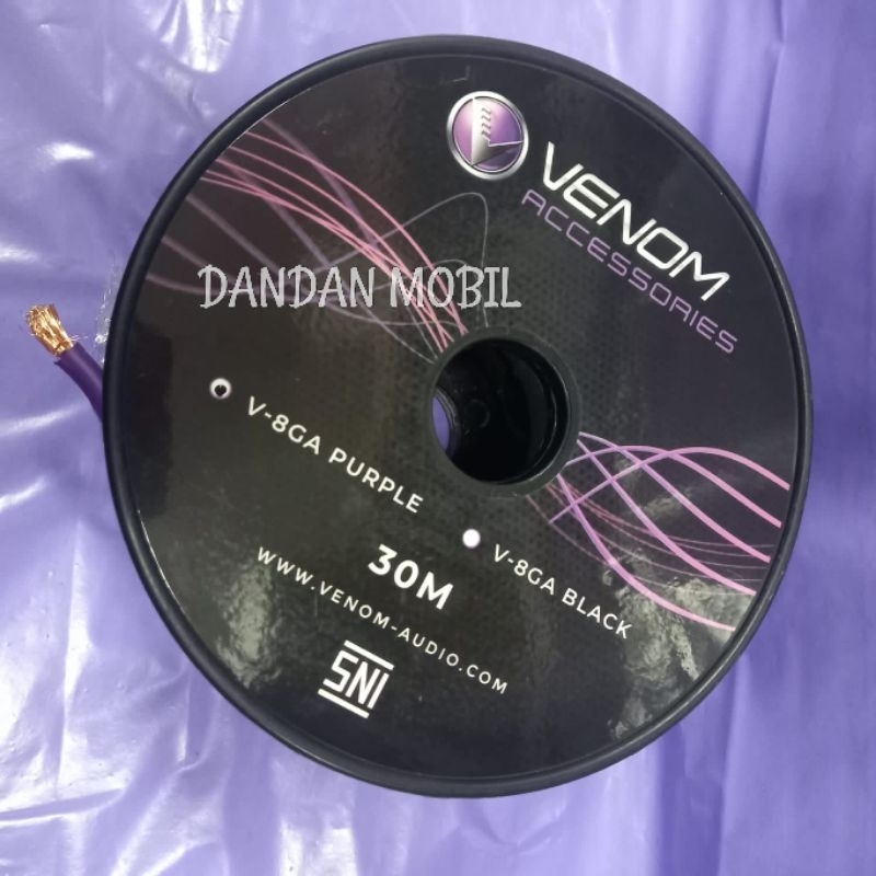 Kabel Setrum / Kabel Power / Kabel Audio Venom Meteran