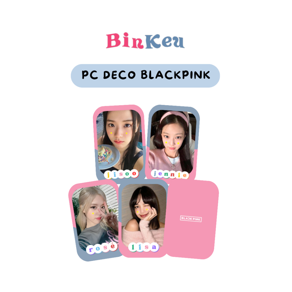 PC Deco BLACKPINK / Photocard Deco BLACKPINK