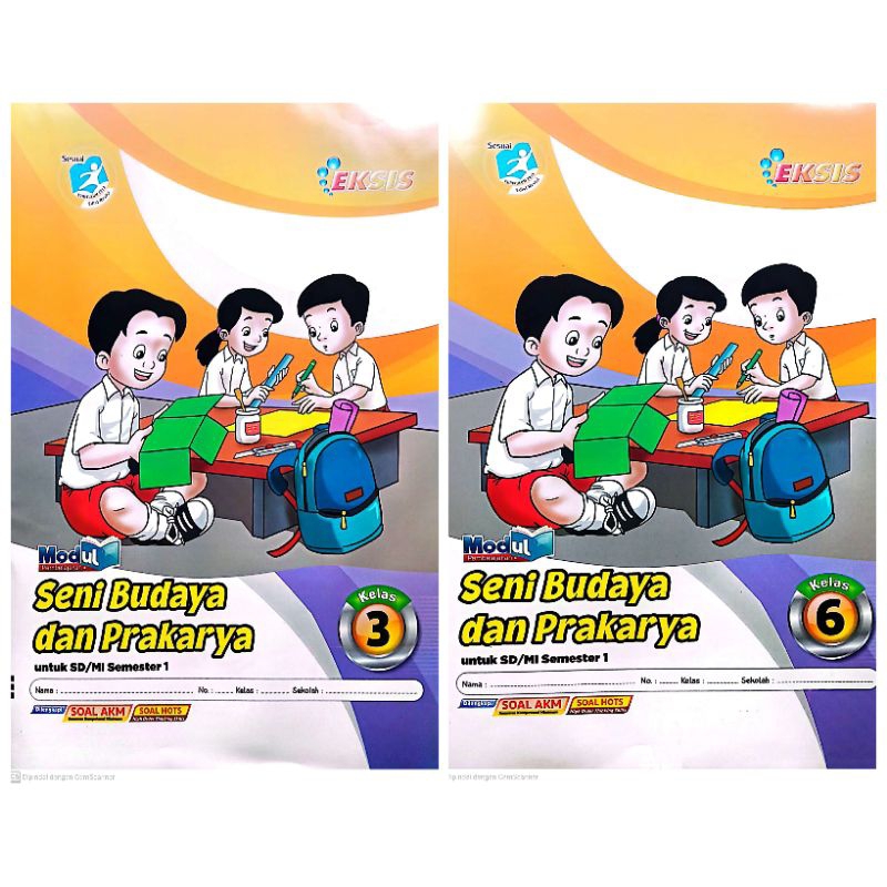 BUKU LKS SD MI K13 SENI BUDAYA DAN PRAKARYA KELAS 3 6 KURIKULUM 2013 SEMESTER 1 GANJIL | EKSIS