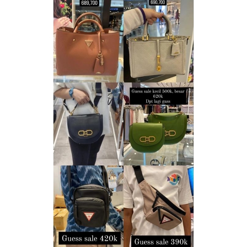 Guess Shoulder Bag Sale 70%