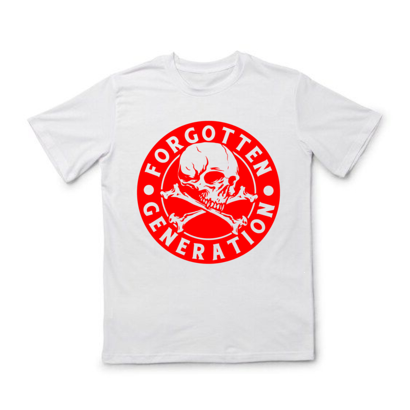 FORGOTTEN GENERATION RED TSHIRT 24S