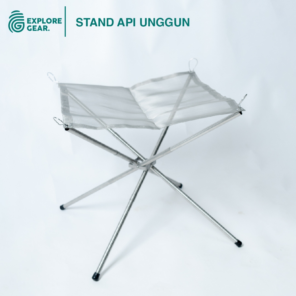 Stand Api Unggun Tempat Api Unggun Portable Outside Stand Camping Outdoor