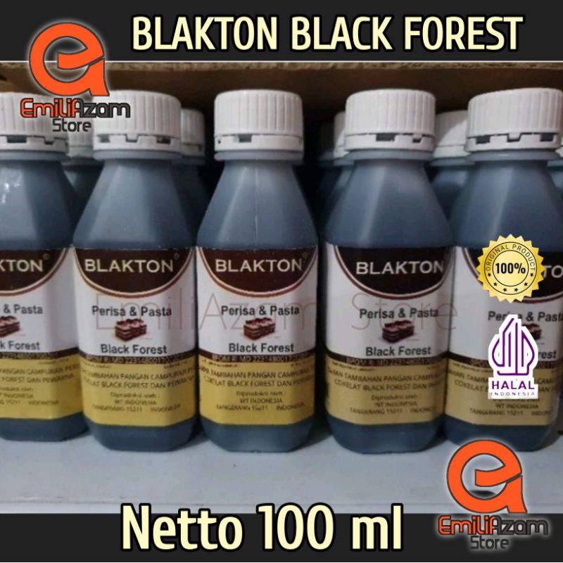 

BLACKTON black forest / Perisa dan Pasta Black Forest merk BLACKTON