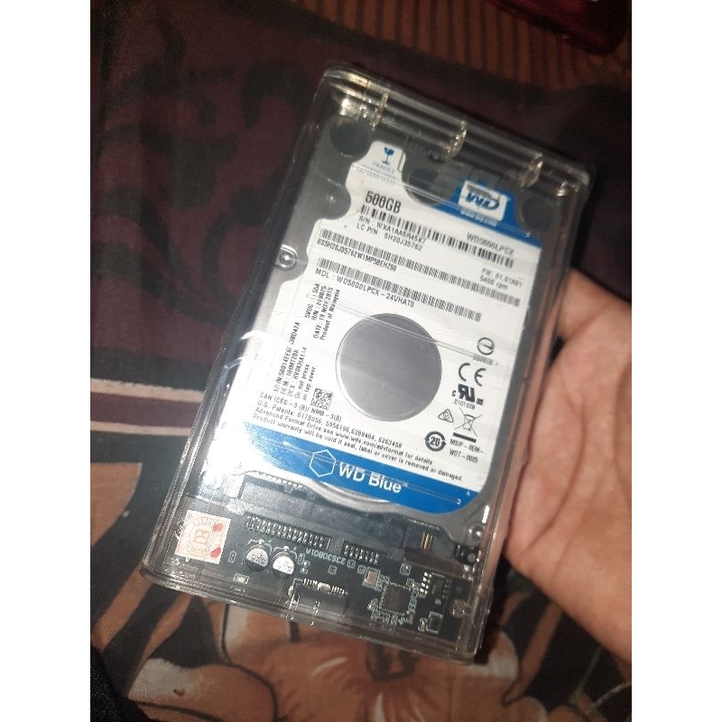 HDD EXTERNAL 500GB - HDD 500GB