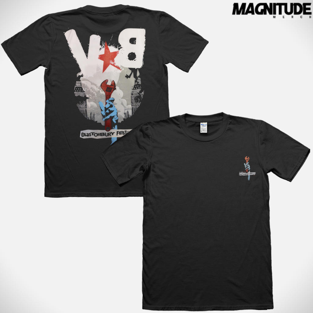 Magnitude T-Shirt Voice of Baceprot VOB - Live Glastonbury 2024 | Kaos musik | Kaos band |