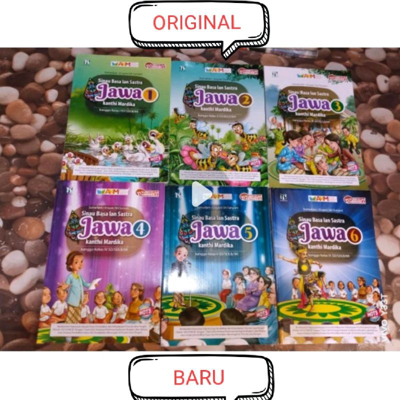 Buku Sinau Basa Lan Sastra Jawa Bahasa Jawa Kanthi Mardika Kelas 1 2 3 4 5 6 - I II III IV V VI SD S