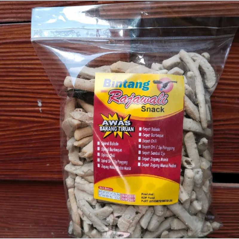 

Basreng Stik Pedas dan Original Daun Jeruk