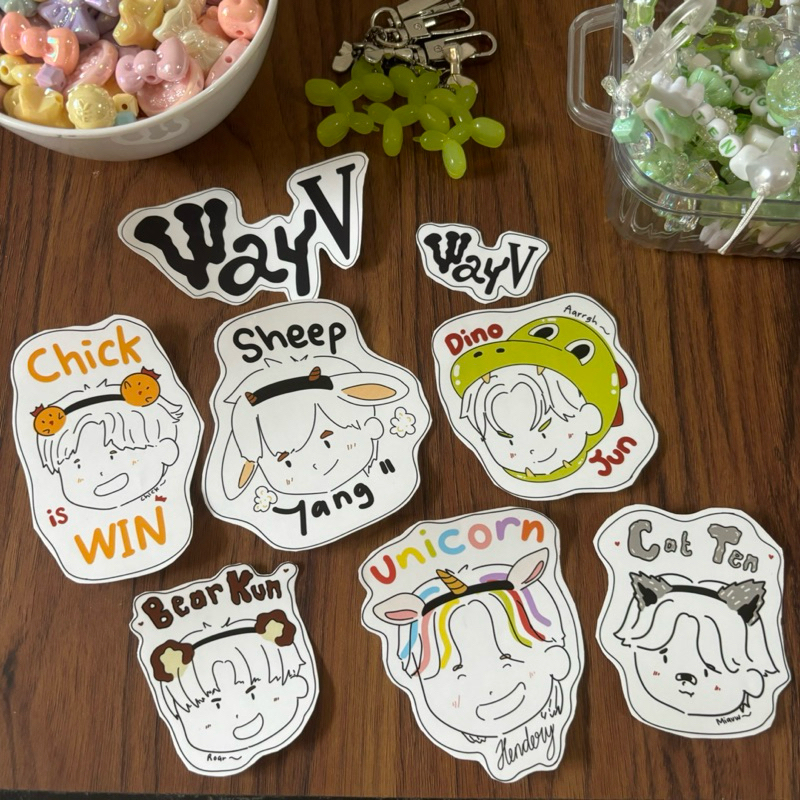 

WAYV CHARMS/KEYCHAIN/BRACELETS/STICKER
