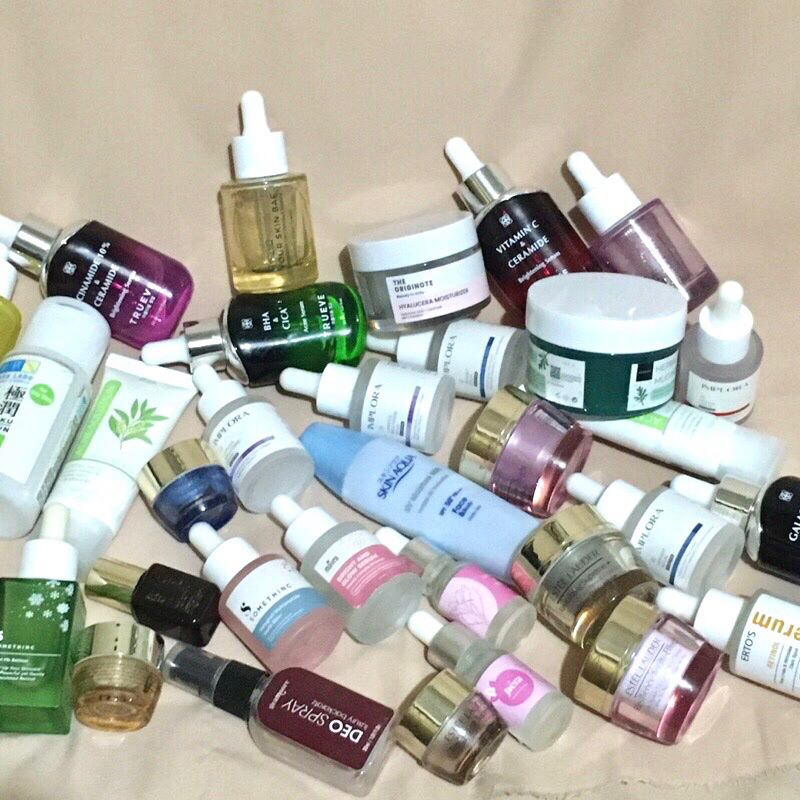 [KOSONGAN] Jar Kosong Pot Kosong Botol Kosong Avoskin Axis-Y Cosrx Cerave Eileen Grace Innisfree Neo