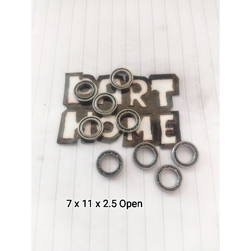 Bearing MR 117 Open isi 10 Pcs 7x11x2.5 open