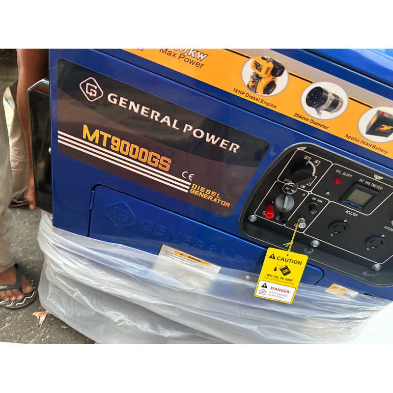 9KVA GENSET SOLAR 7000W GENSET DIESEL SILENT 7000W GENERAL MT9000s