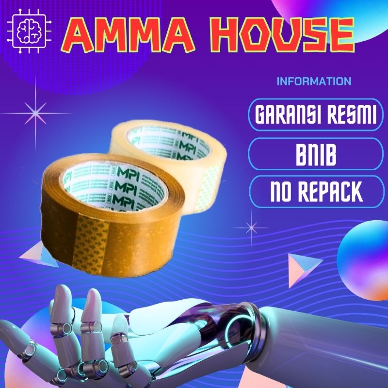 

lakban COKLAT BENING 100 YARD ekonomis packing