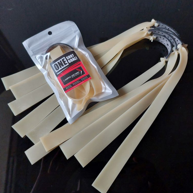 Pro Hemat KARET KETAPEL FLATBAND 15MM SUPER TEBAL MAX POWER SLINGSHOT PREMIUM