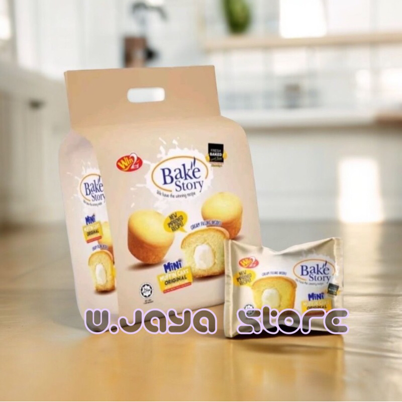

Win2 Bake Story Mini Muffin Cake 200g With Cream Filling Original/Pandan Flavoured
