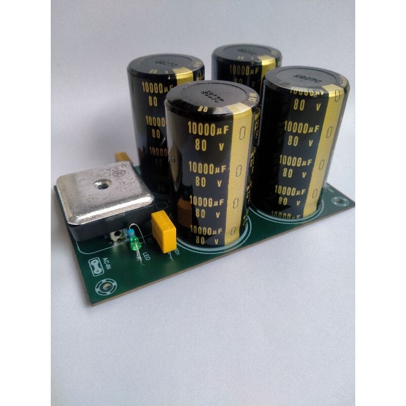 KIT PSU 2 ELCO 4 ELCO 6 ELCO 10000UF 80V NICHICON BLACK GOLD ORIGINAL