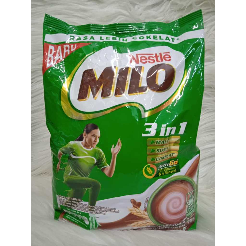 

MILO 3IN1 POUCH 990 gram