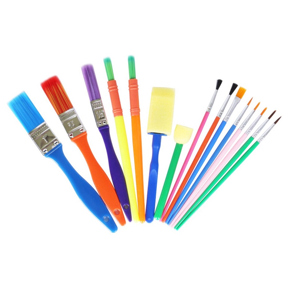 

15Pcs Set Paint Brush Anak kuas Lukis Graffiti x G6A6