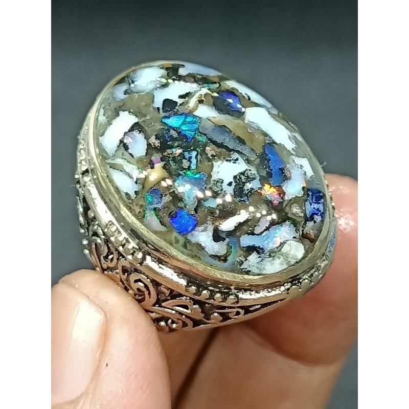 Cincin Batu Kalimaya Asli Banten Ful Jarong , Jumbo