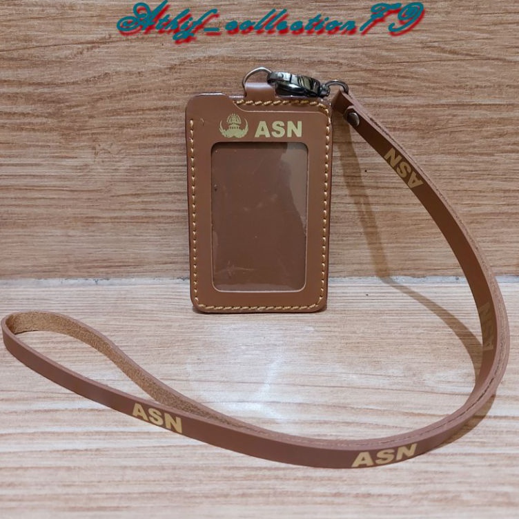 Tempat Id Card ASN Korpri Holder Id Card Kulit Korpri ASN PNS c I5Z5