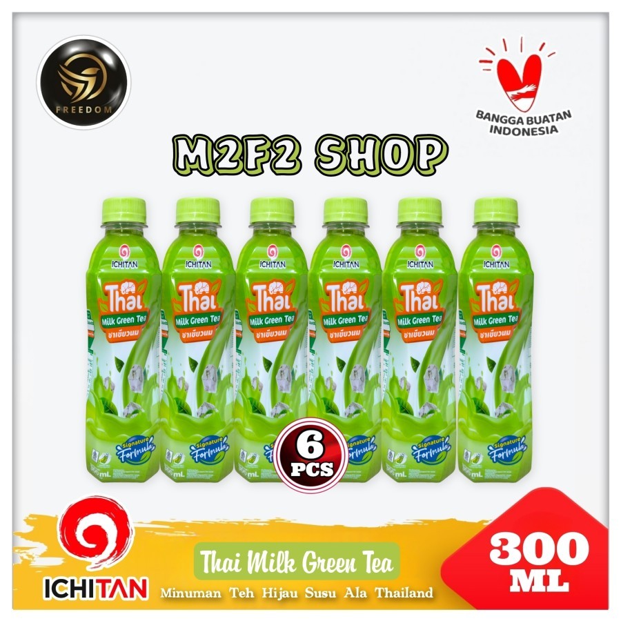 

Ichitan Thai Milk Green Tea | Teh Hijau Botol Pet - 300 ml (Kemasan 6 Pcs)