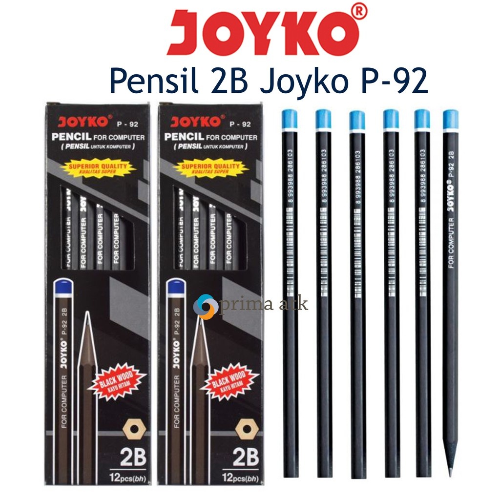 

Pencil Pensil Joyko 2B 1 Pack isi 12 pcs