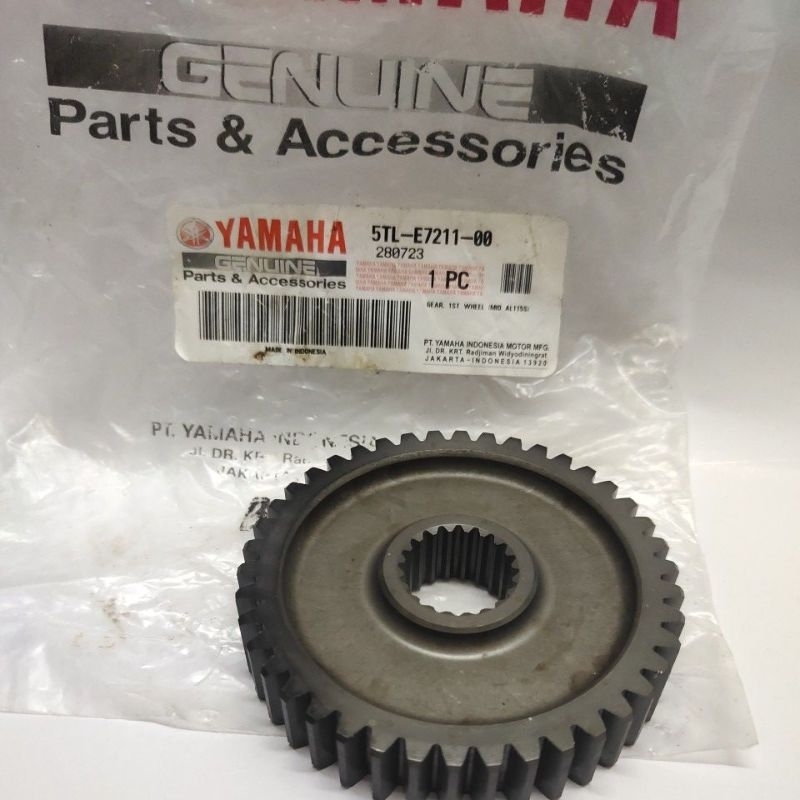 GEAR GIGI RASIO Yamaha asli 5TL-E7211-00 untuk  Mio