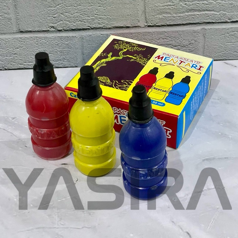

Deal Now SATU PACK 3 WARNA Cat Gambar Kerajinan Anak Cat Finger Painting Pasta Kreatif Mentari