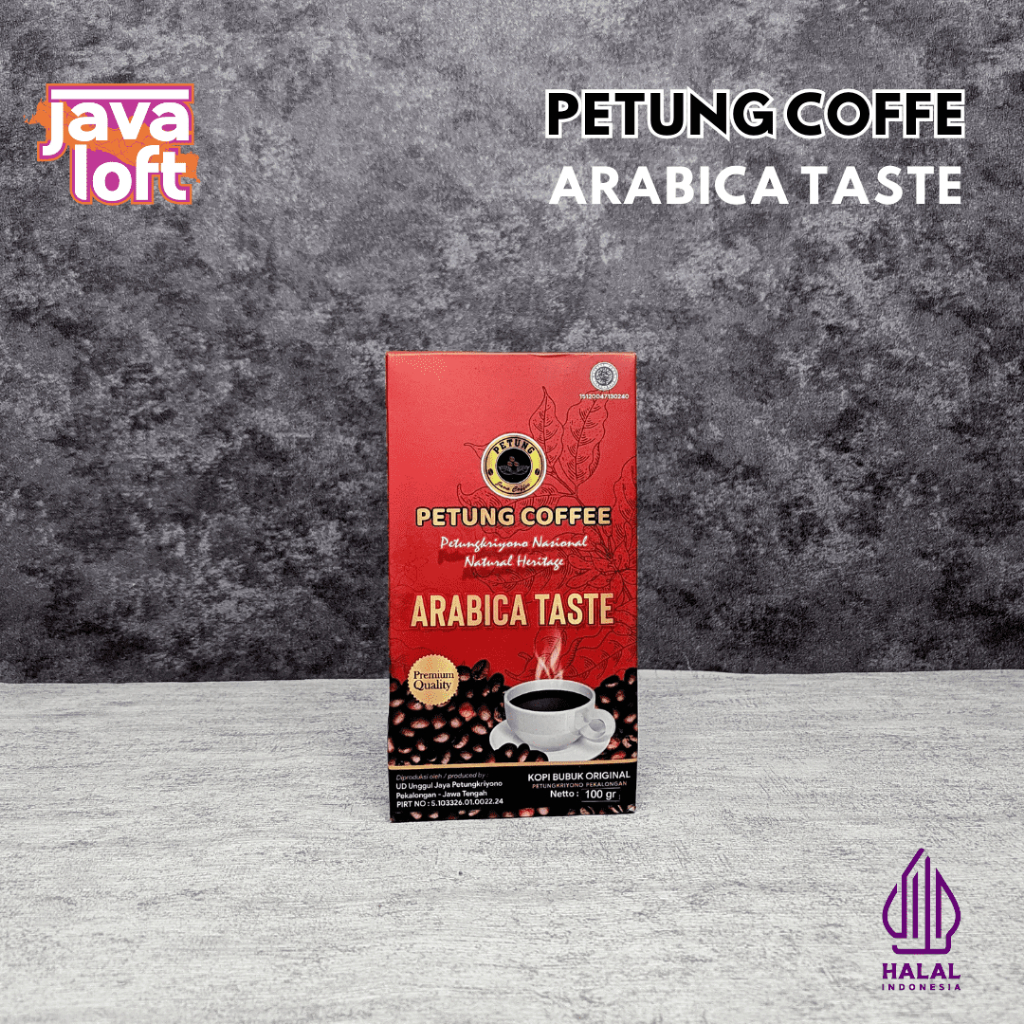 

Arabica Taste Petung Coffe Minuman Kopi Arabica Premium Khas Pekalongan