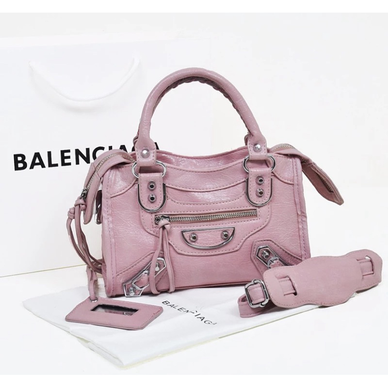 preloved tas balenciaga mini pink