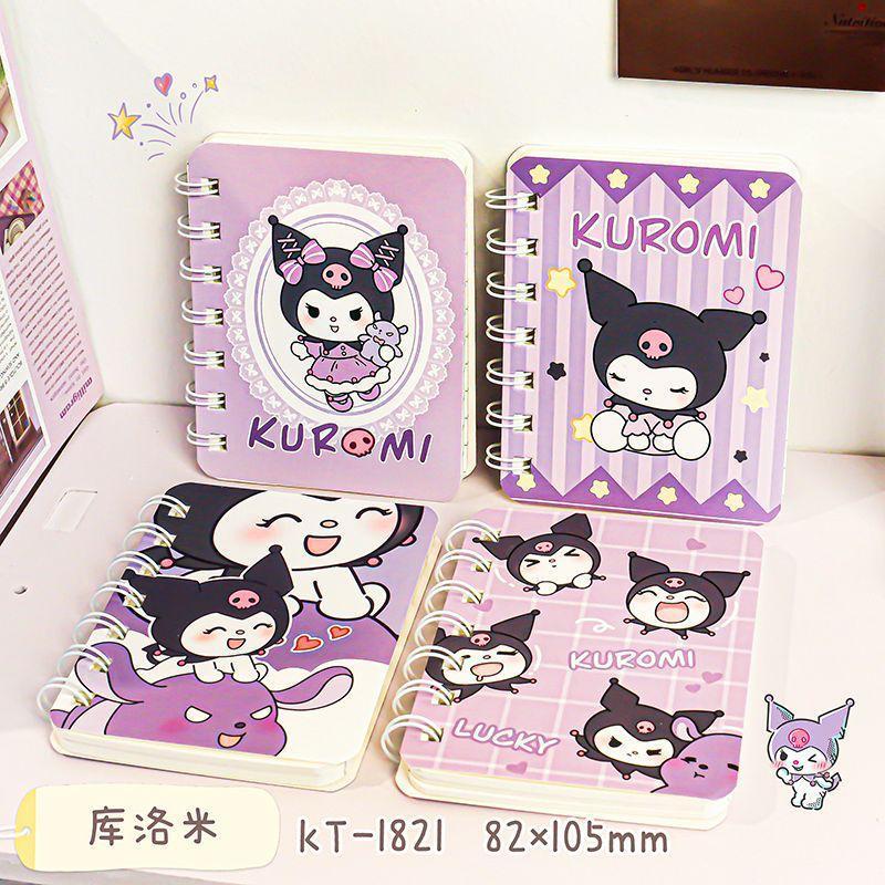 

Buku Sanrio Memo A7 Buku Catatan Kecil Notebook Kuromi Melody Pochacco Purin Hello Kitty