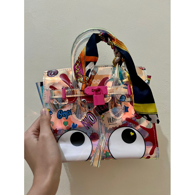 eye theme bag ori new