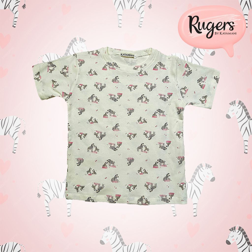 Rugers By Kayamani - Kaos Anak Perempuan - Zebras Shirt