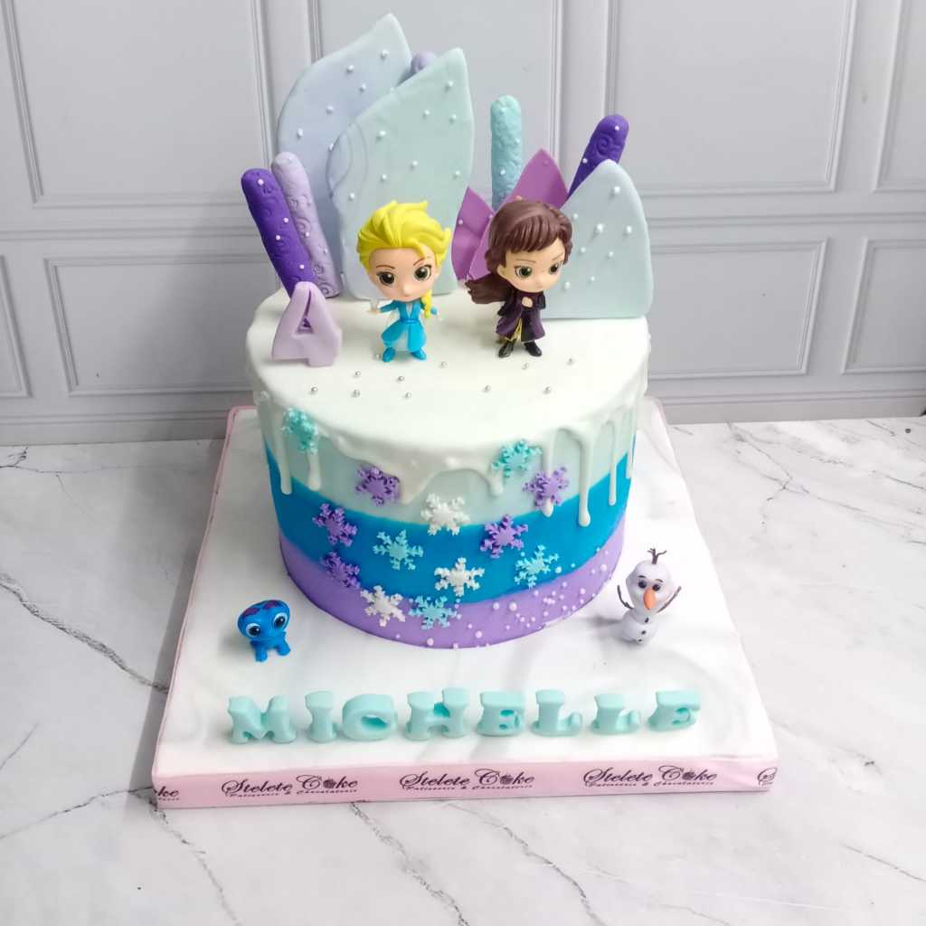 

Kue Ulang Tahun/Birthday Cake/kue Ultah Tema Frozen