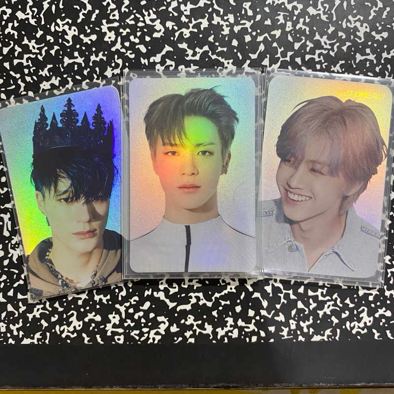 Photocard Hologram Jeno Jaemin Universe We Boom Beatbox NCT DREAM Official