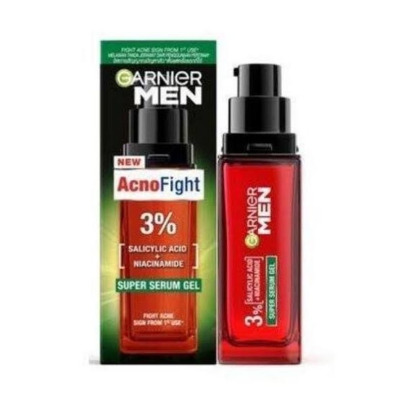 Garnier Men Anti Acne Simple Set Acno Fight Super Serum Gel 30 ml
