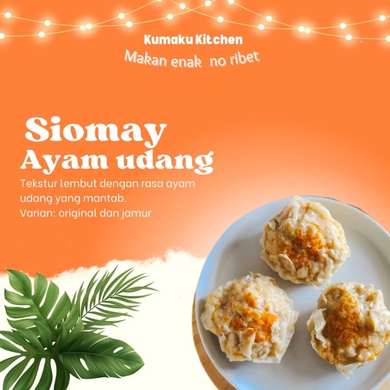 

Kumaku Siomay Ayam Udang Dimsum Jumbo Premium Halal isi 5 pot somay