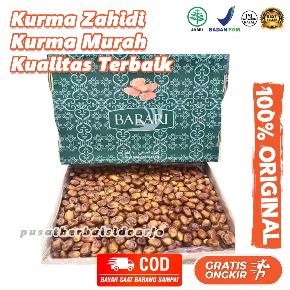 Kurma Zahidi Barari 10 kg Kurma Zahedi Barari 10kg Kurma Murah Enak