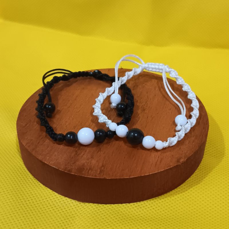 (YinYang Inspired) Gelang Tali Serut YinYang