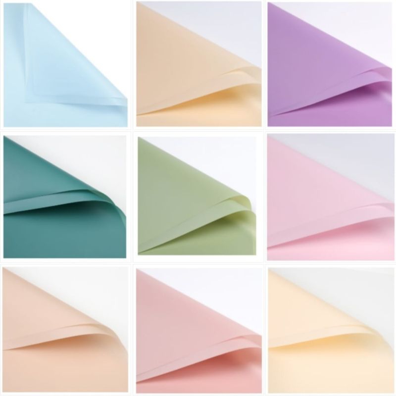 

Cellophane kertas bunga 1 pak (isi20 lembar)/ wrapping paper / kertas bunga / wrapping bouquet / kertas buket