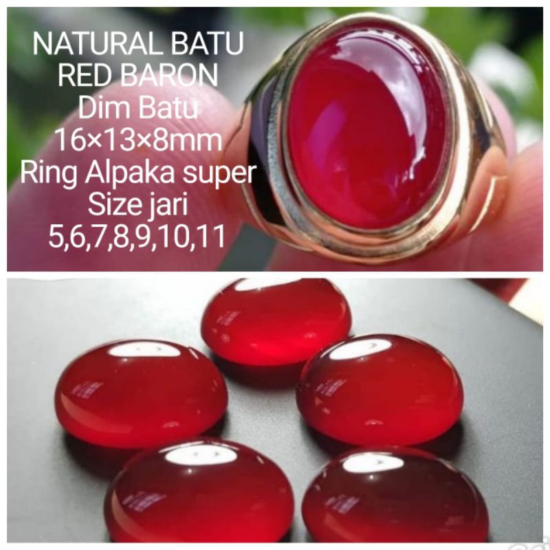 BATU CINCIN GIOK MERAH