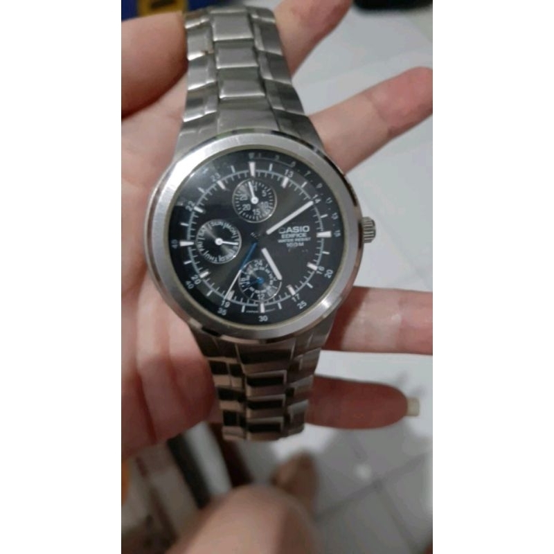 jam tangan casio edifice EF - 305 second