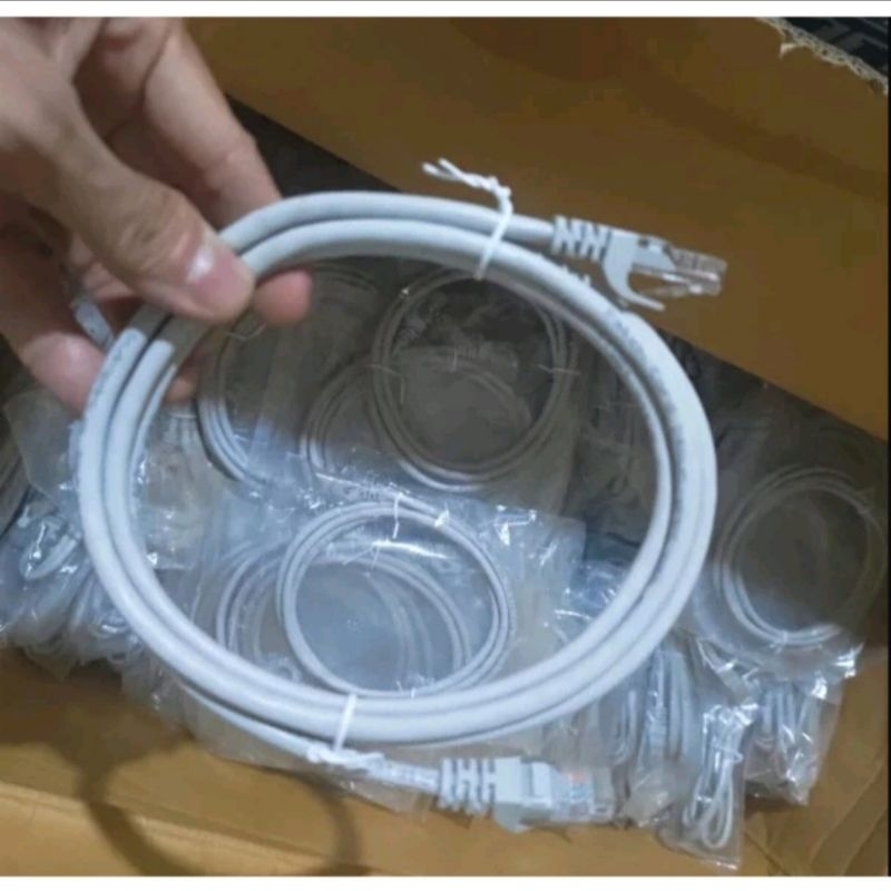 Kabel LAN Original Router 1 meter - 4 & 8 pin Patchcord