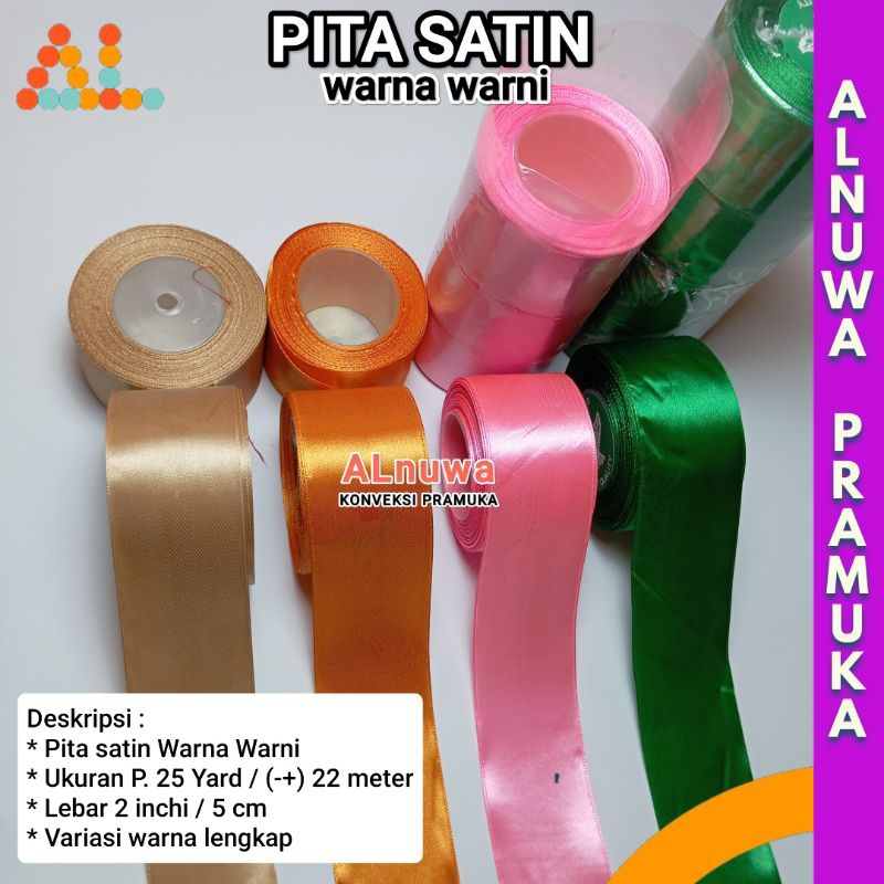 

Pita Satin Besar 2 Inchi/Lebar 5 cm